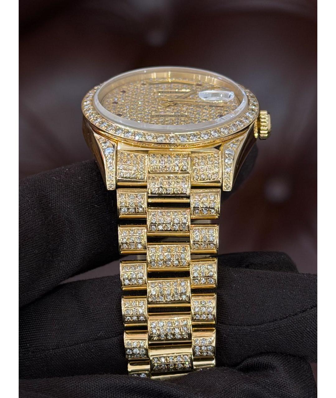 ROLEX Золотые часы из желтого золота, фото 7