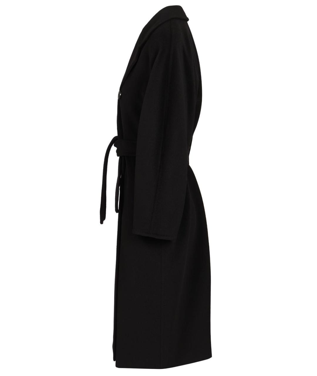 MAX MARA Черное шерстяное пальто, фото 3