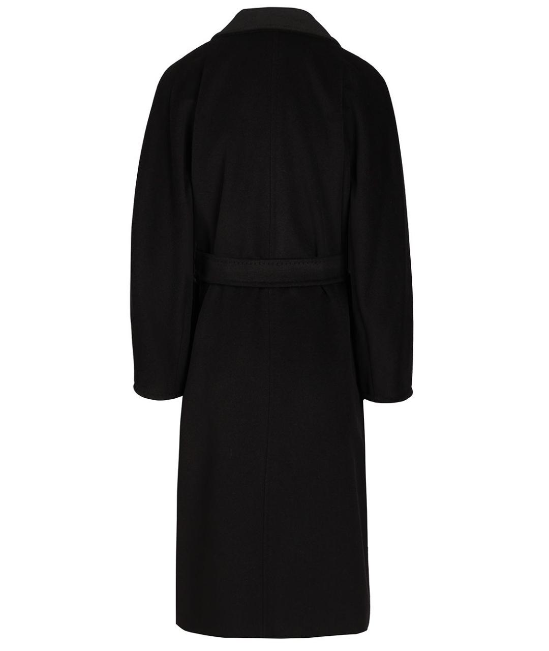 MAX MARA Черное шерстяное пальто, фото 2