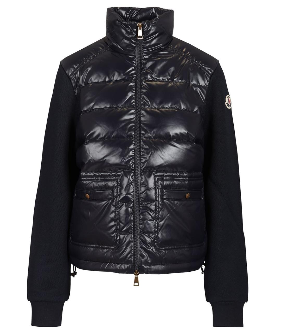 MONCLER Синяя хлопковая куртка, фото 1
