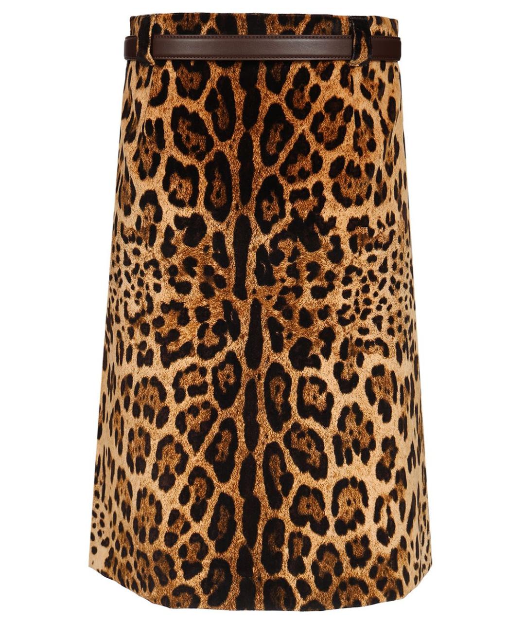 MAX MARA STUDIO Мульти хлопковая юбка миди, фото 2