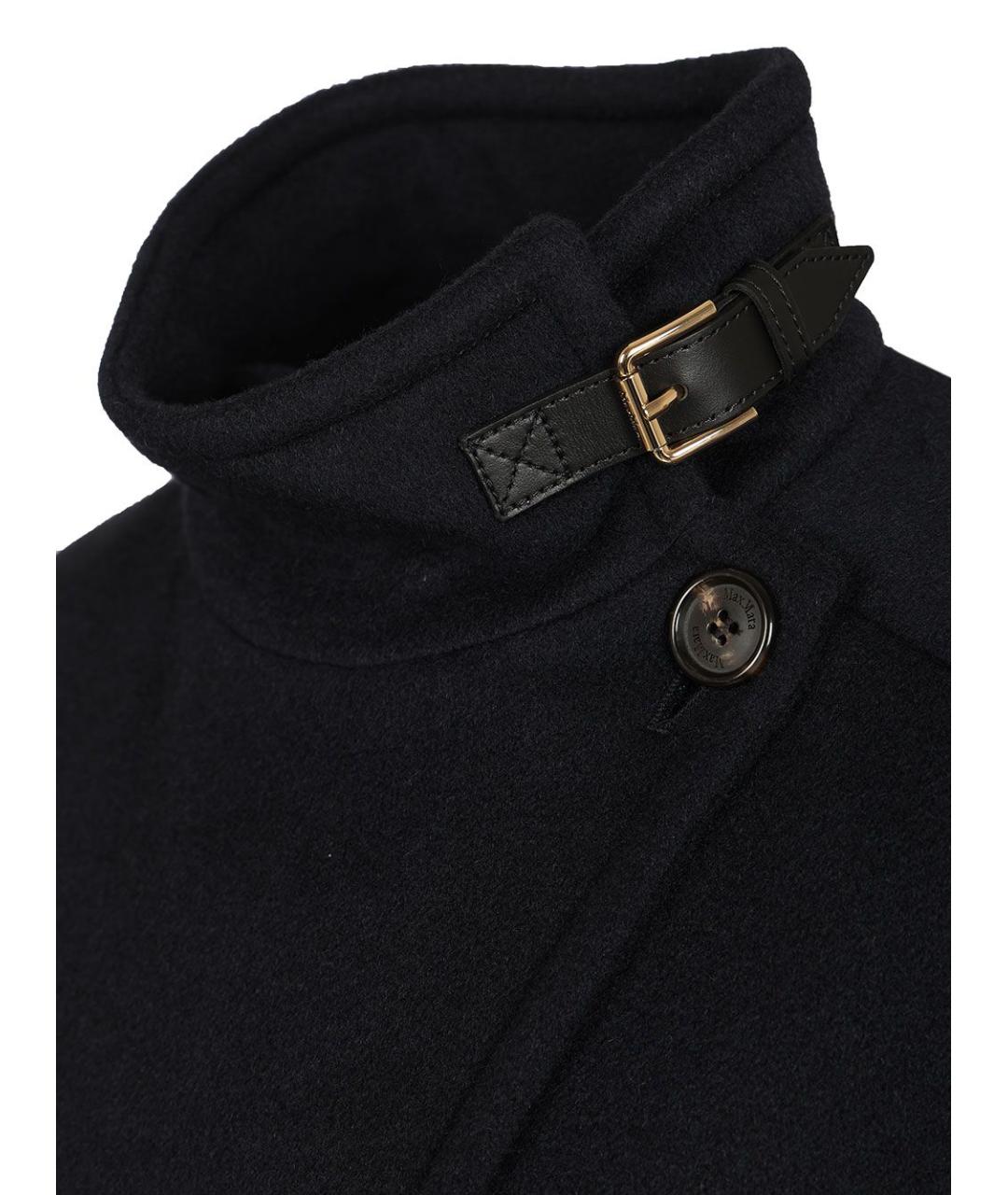 MAX MARA Синее кашемировое пальто, фото 4