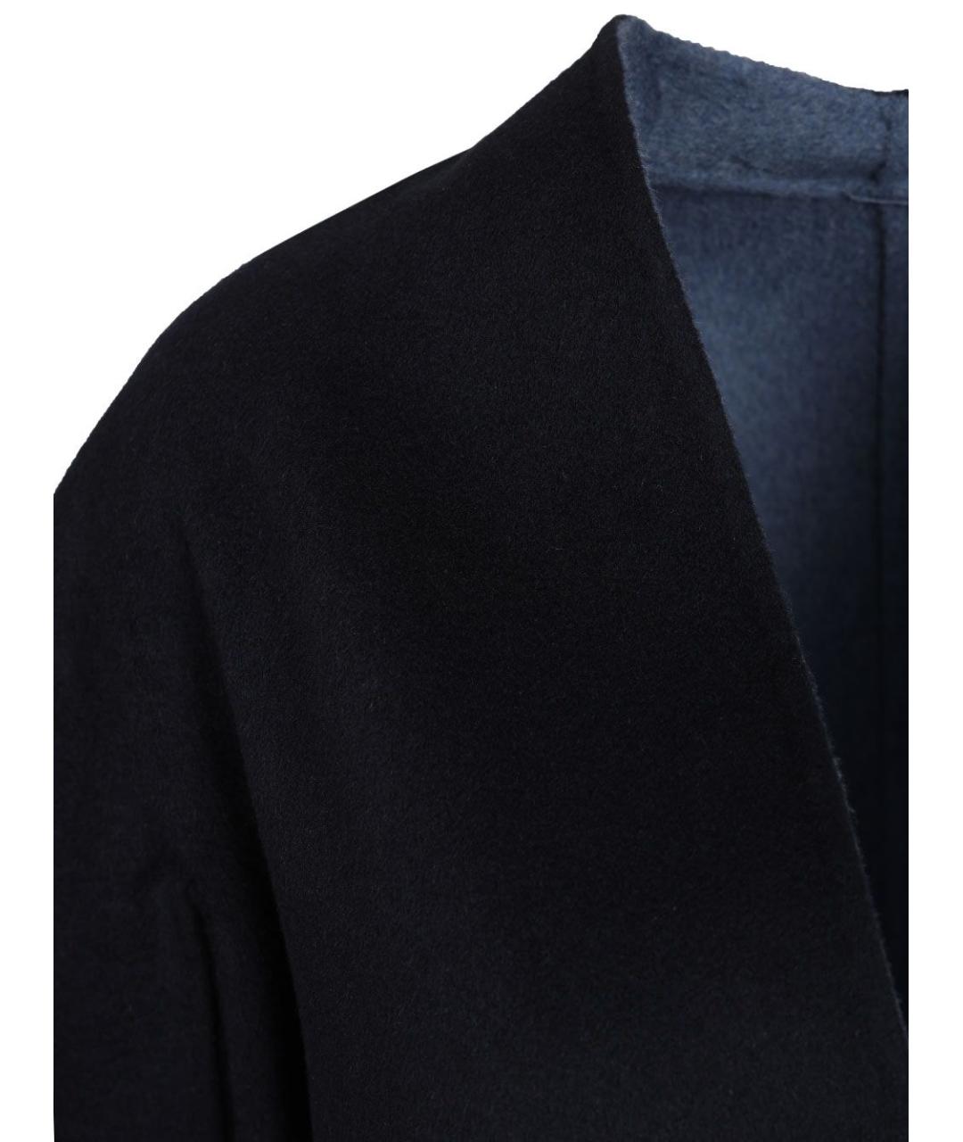 MAX MARA STUDIO Синее шерстяное пальто, фото 4