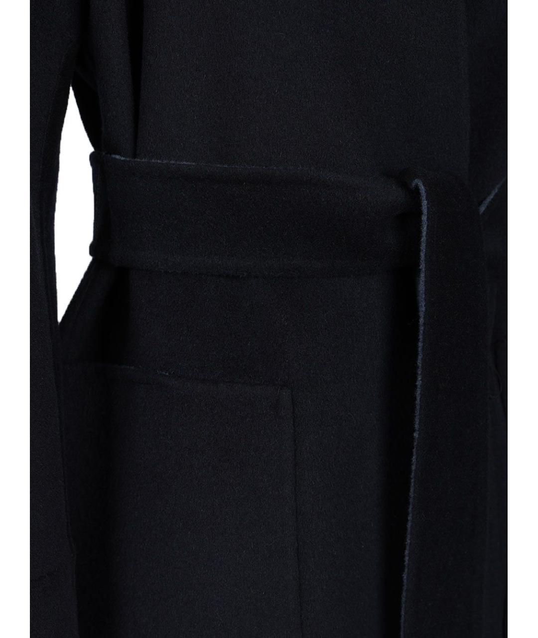 MAX MARA STUDIO Синее шерстяное пальто, фото 5