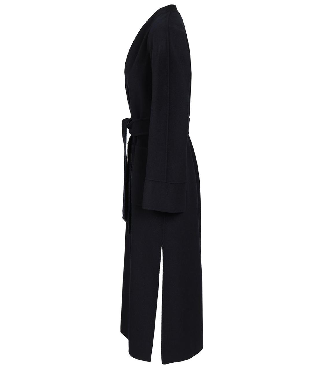 MAX MARA STUDIO Синее шерстяное пальто, фото 3