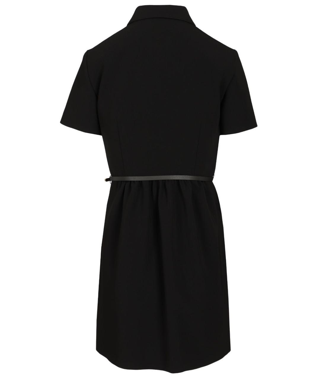 MAX MARA STUDIO Черное повседневное платье, фото 2