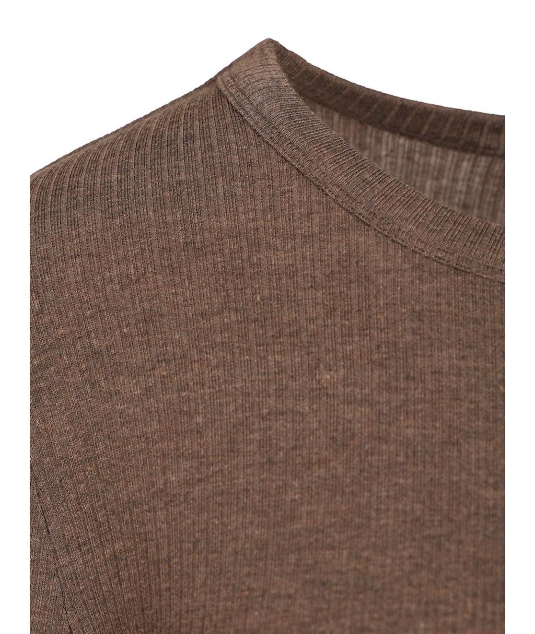 MAX MARA Коричневый джемпер / свитер, фото 3