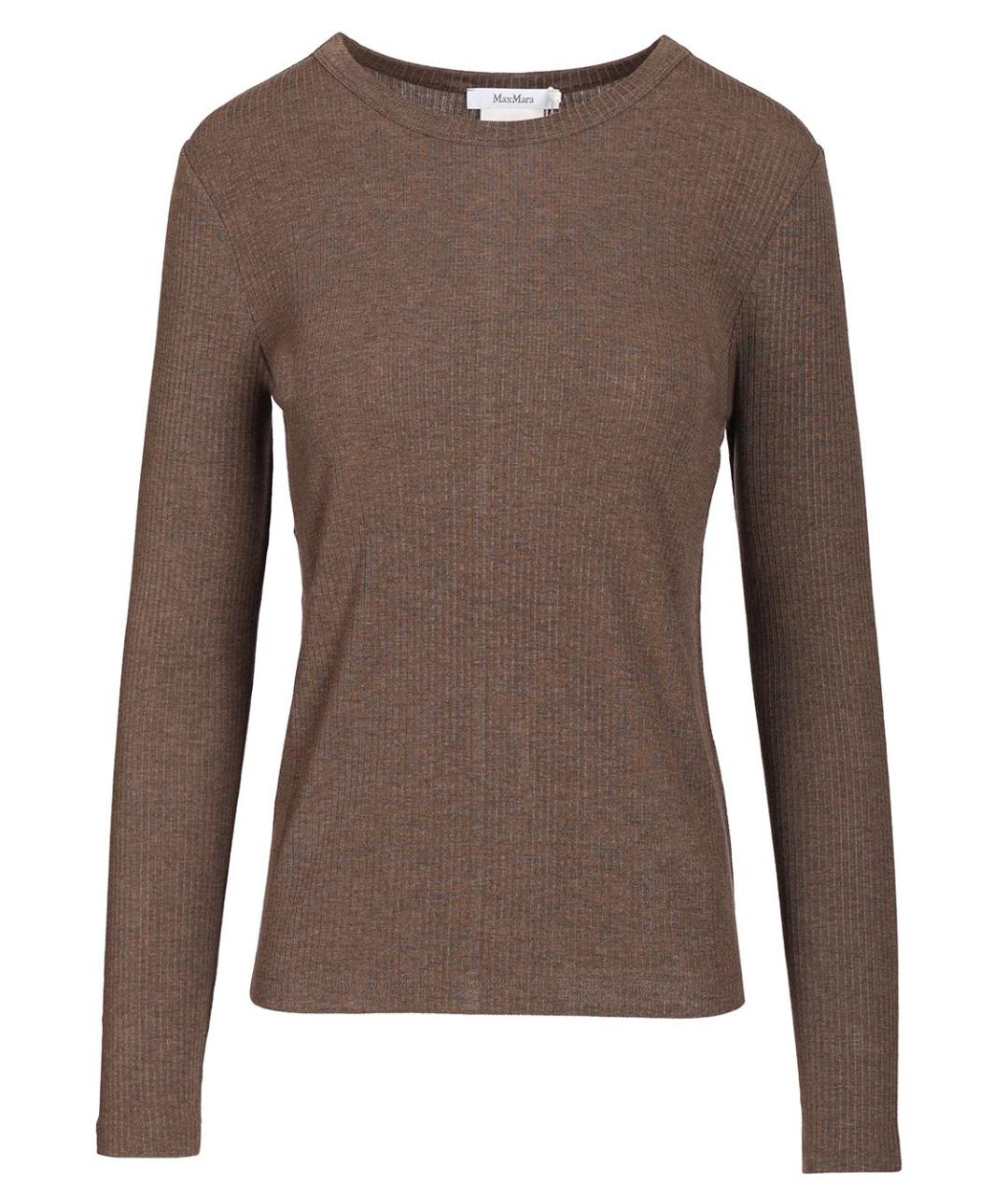 MAX MARA Коричневый джемпер / свитер, фото 1