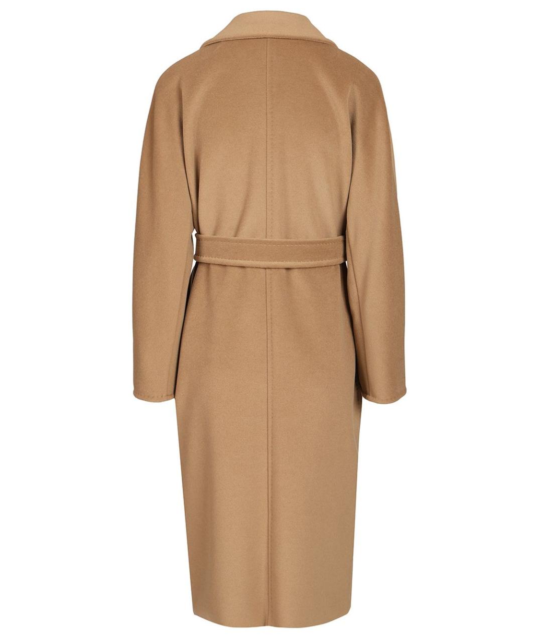 MAX MARA Бежевое шерстяное пальто, фото 2