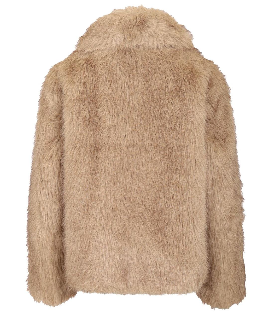 'S MAX MARA Бежевая полиэстеровая куртка, фото 2