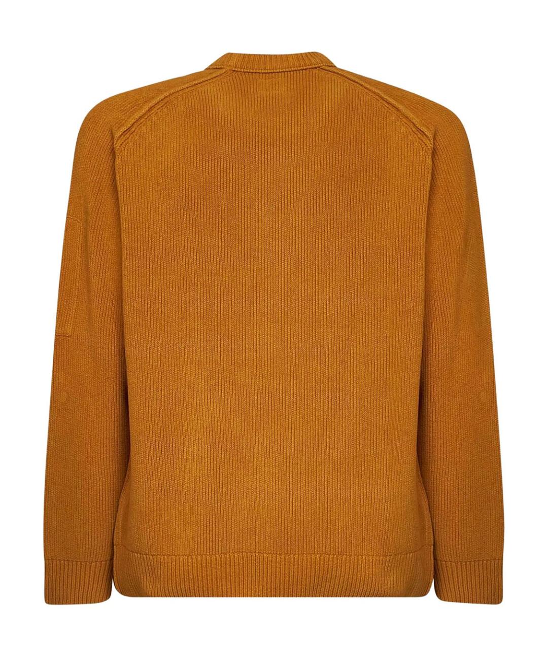 CP COMPANY Коричневый хлопковый джемпер / свитер, фото 2