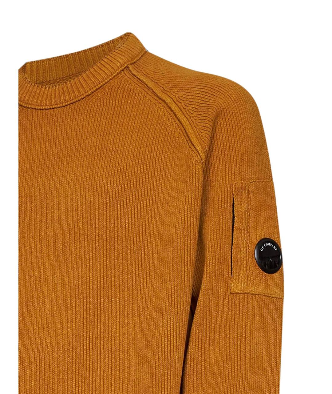 CP COMPANY Коричневый хлопковый джемпер / свитер, фото 3