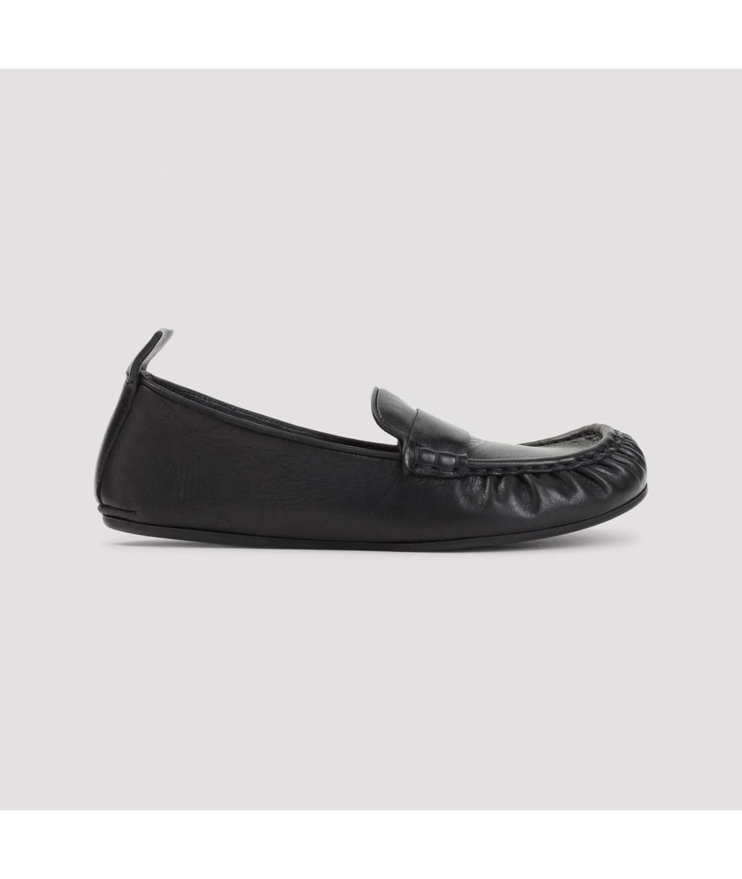 ACNE STUDIOS Черные кожаные лоферы, фото 2