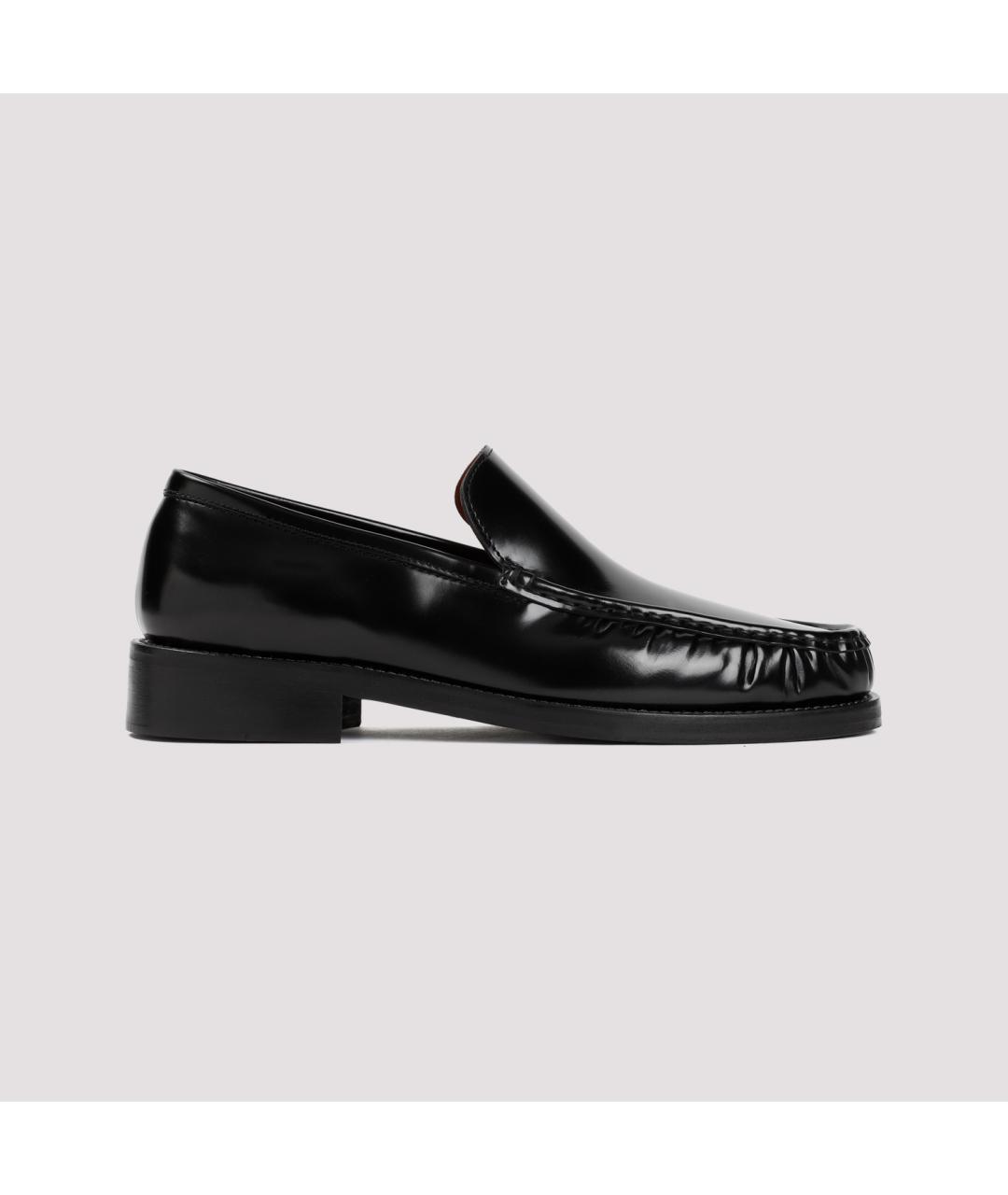 ACNE STUDIOS Черные кожаные лоферы, фото 2