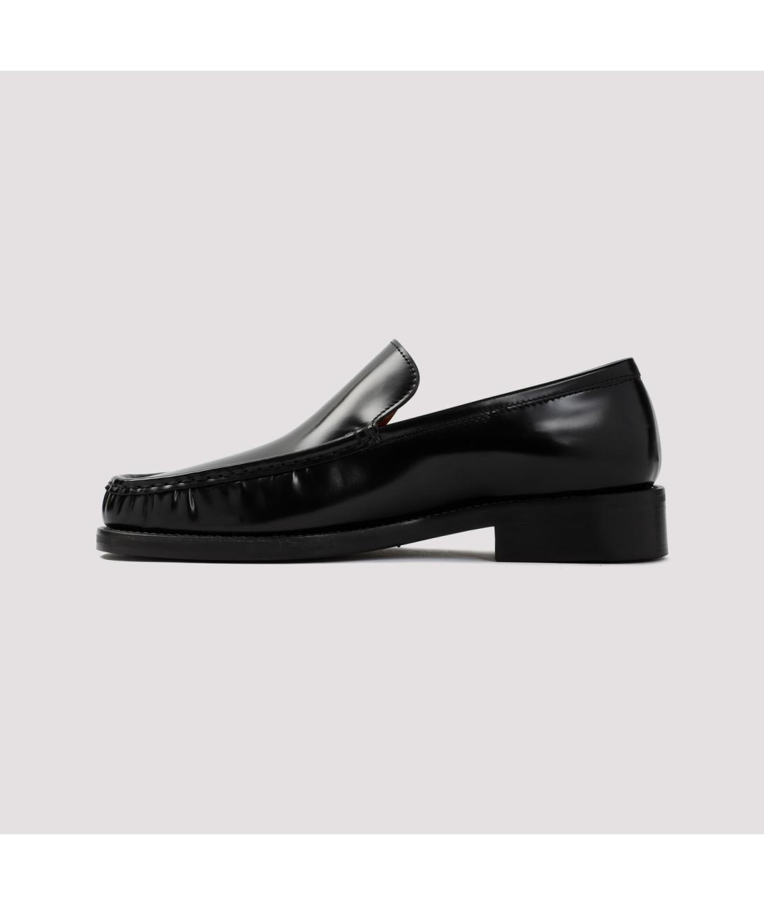 ACNE STUDIOS Черные кожаные лоферы, фото 3