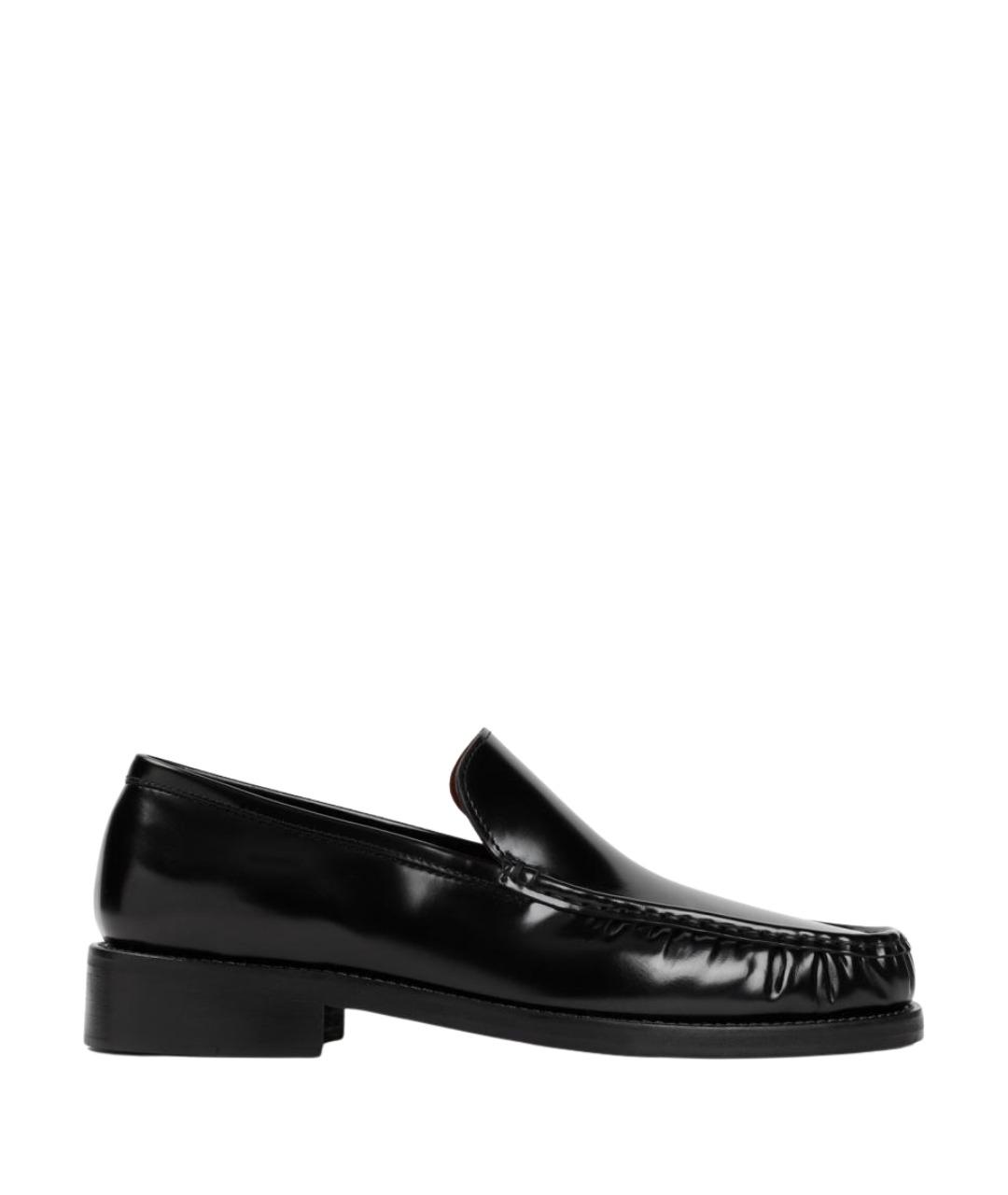 ACNE STUDIOS Черные кожаные лоферы, фото 1