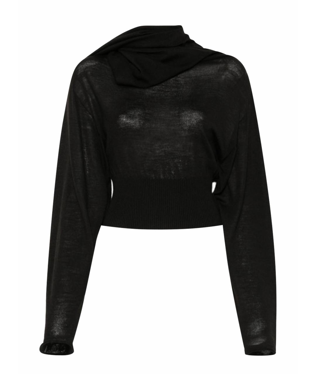 RICK OWENS Черная шерстяная блузы, фото 1