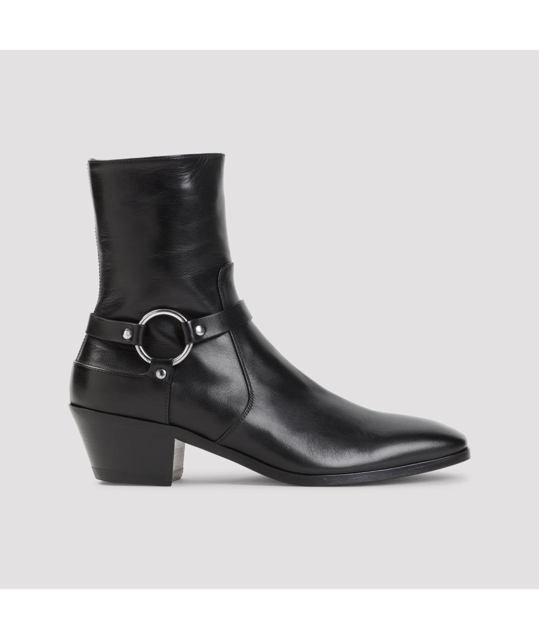 TOM FORD Черные кожаные ботинки, фото 2
