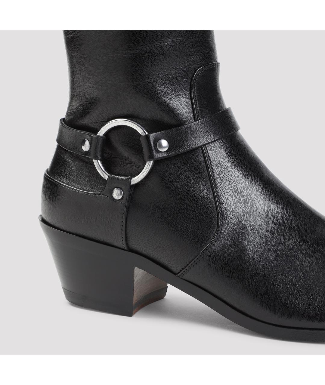 TOM FORD Черные кожаные ботинки, фото 5