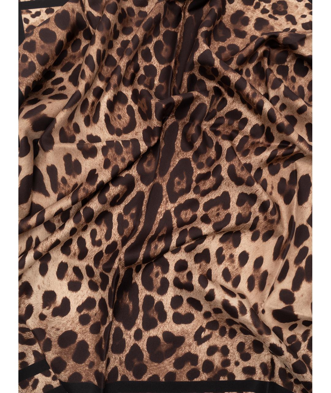 DOLCE&GABBANA Мульти шелковый платок, фото 4
