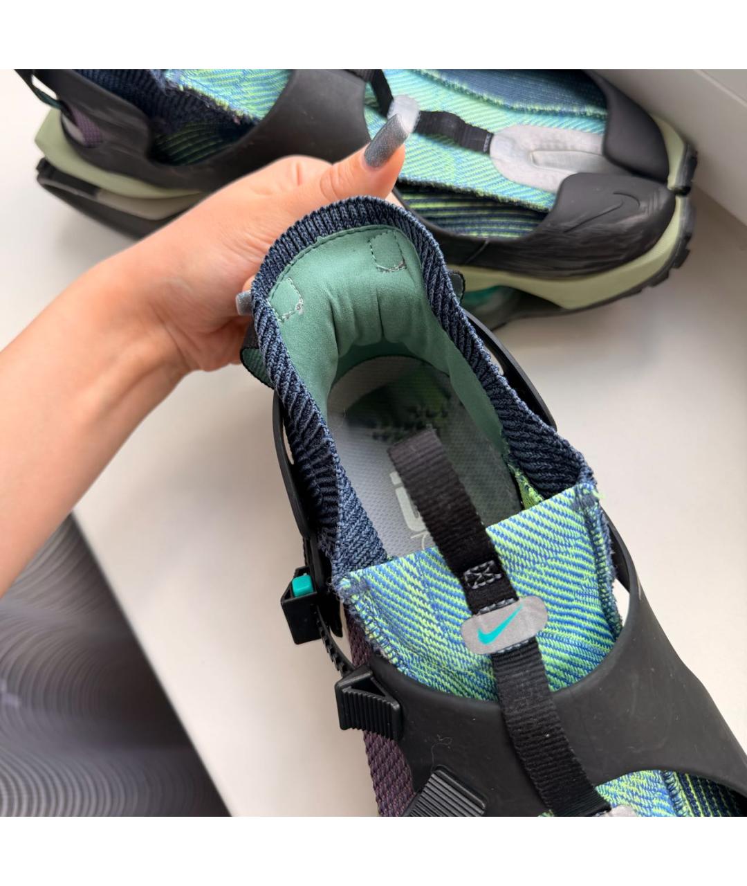 NIKE Мульти текстильные низкие кроссовки / кеды, фото 6