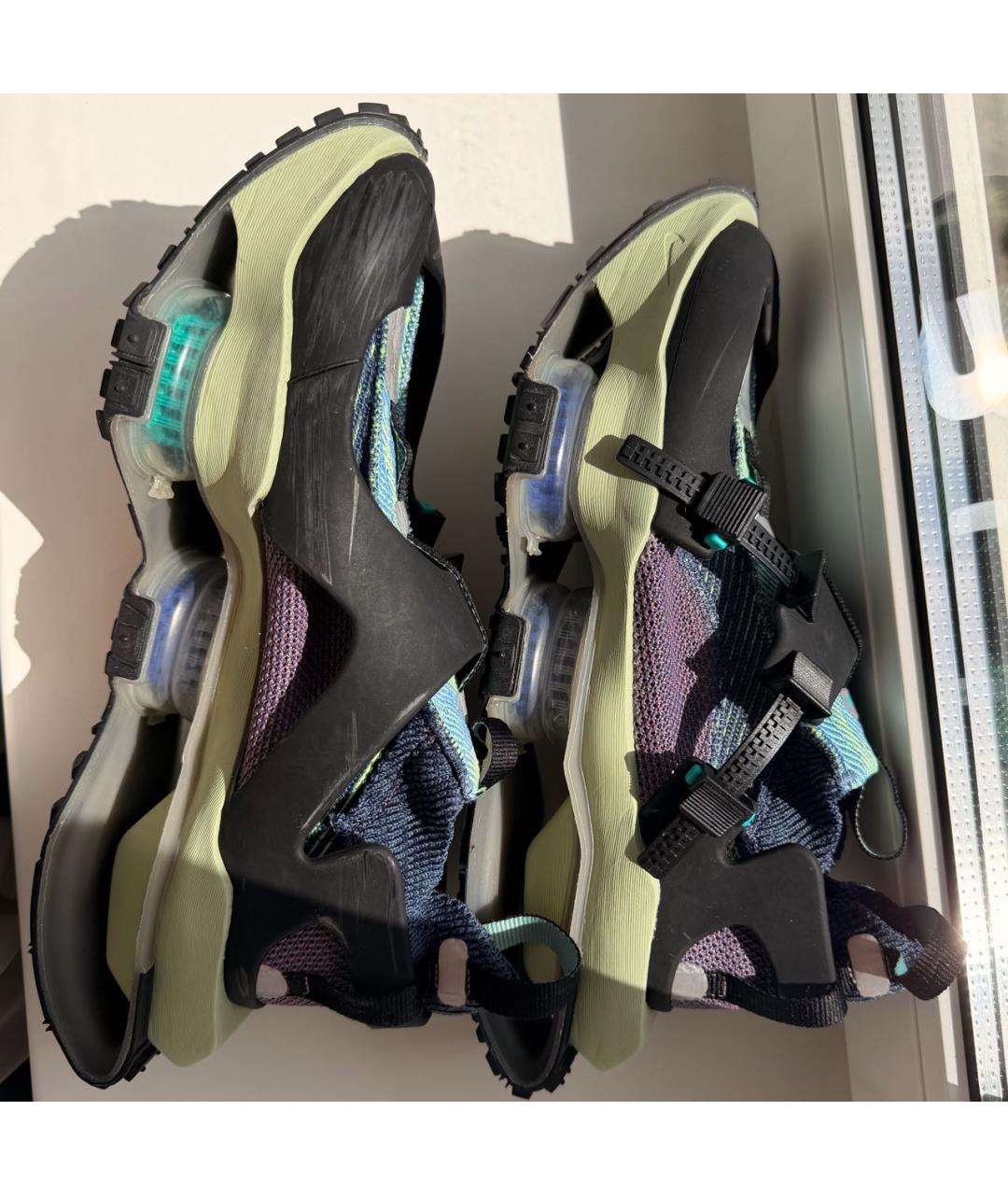 NIKE Мульти текстильные низкие кроссовки / кеды, фото 8