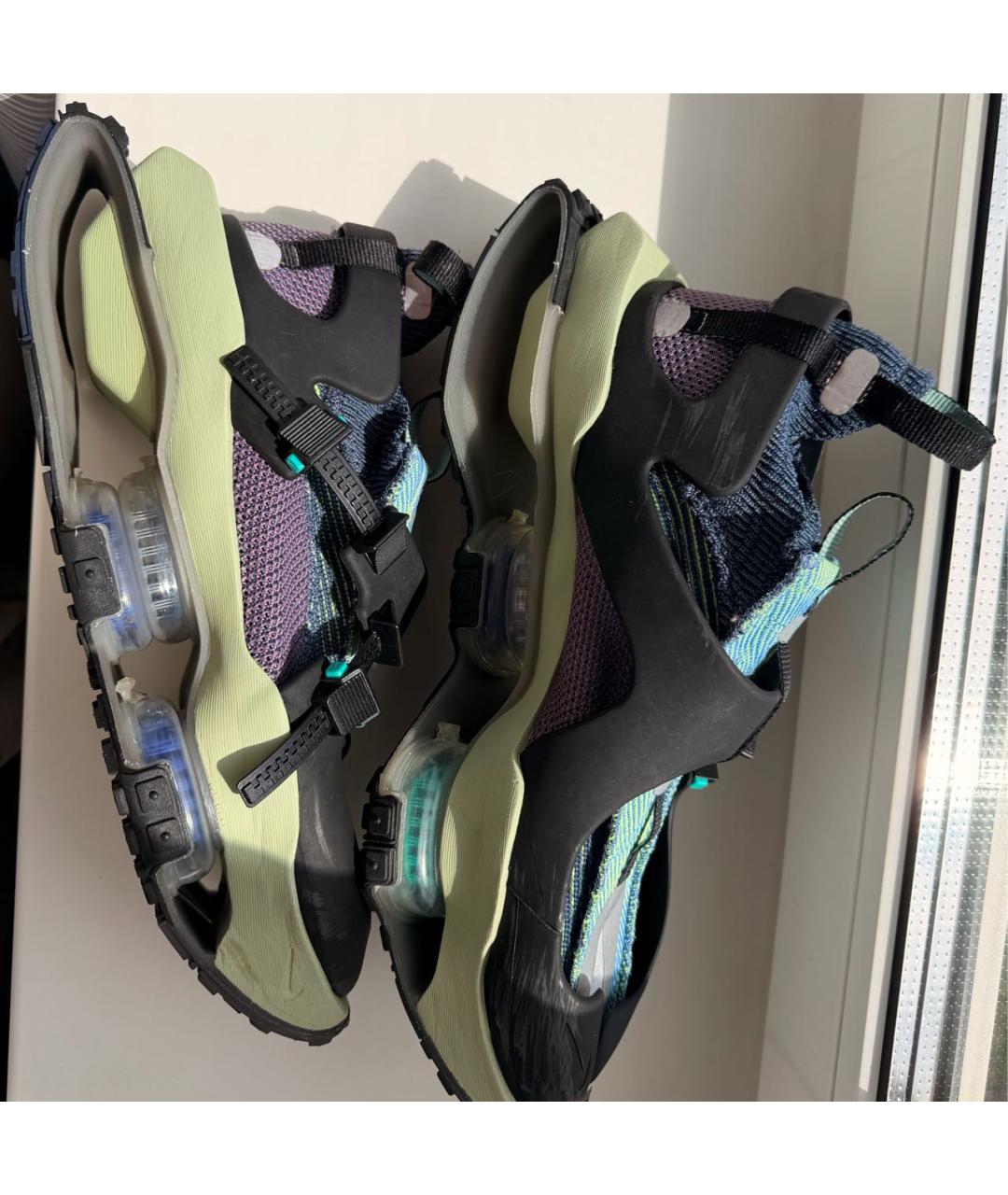 NIKE Мульти текстильные низкие кроссовки / кеды, фото 3