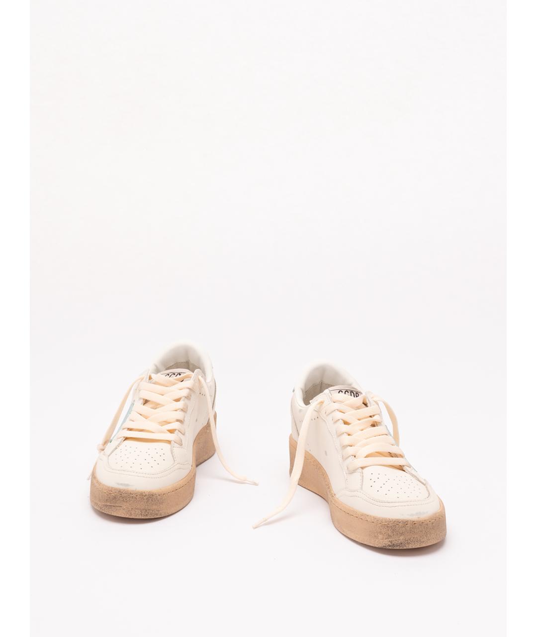 GOLDEN GOOSE Мульти кожаные кеды, фото 2