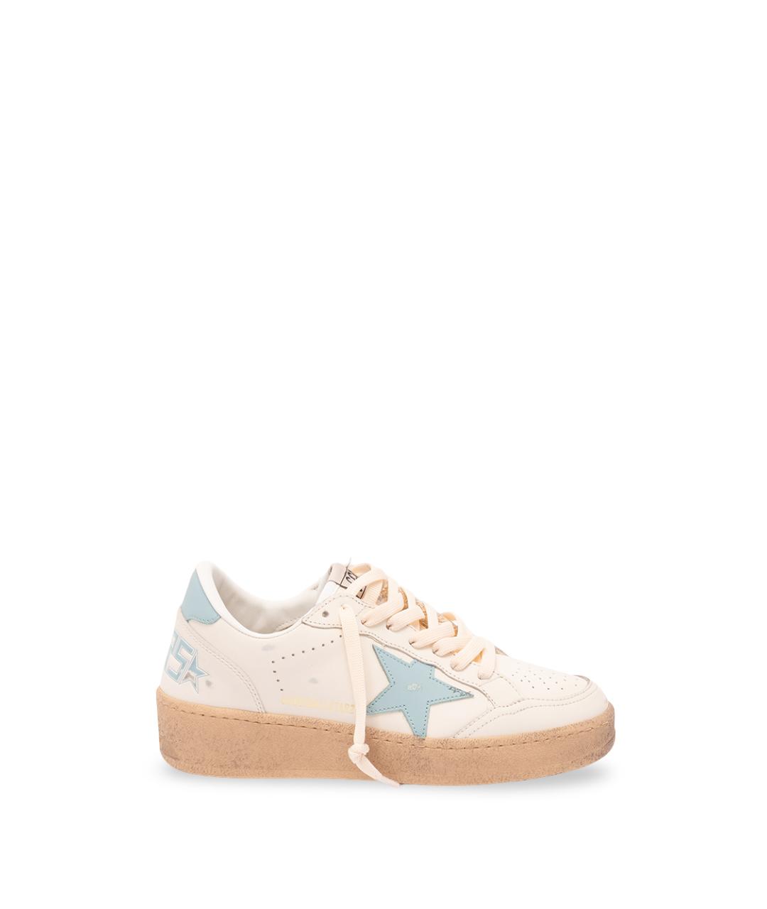 GOLDEN GOOSE Мульти кожаные кеды, фото 1