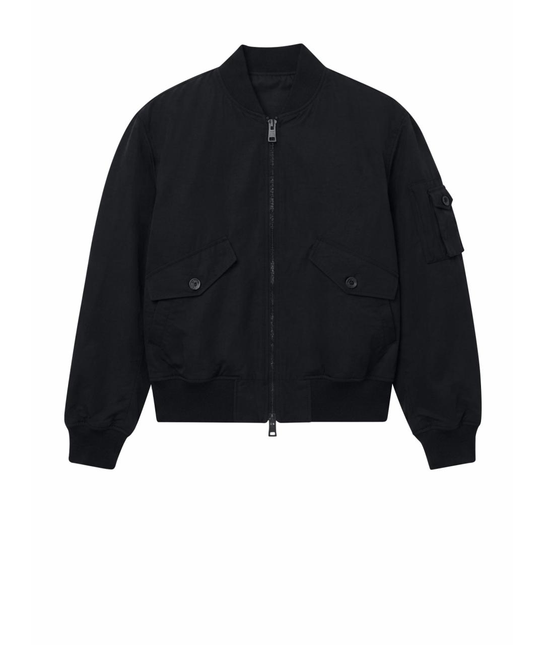 Y-3 Черная полиамидовая куртка, фото 1