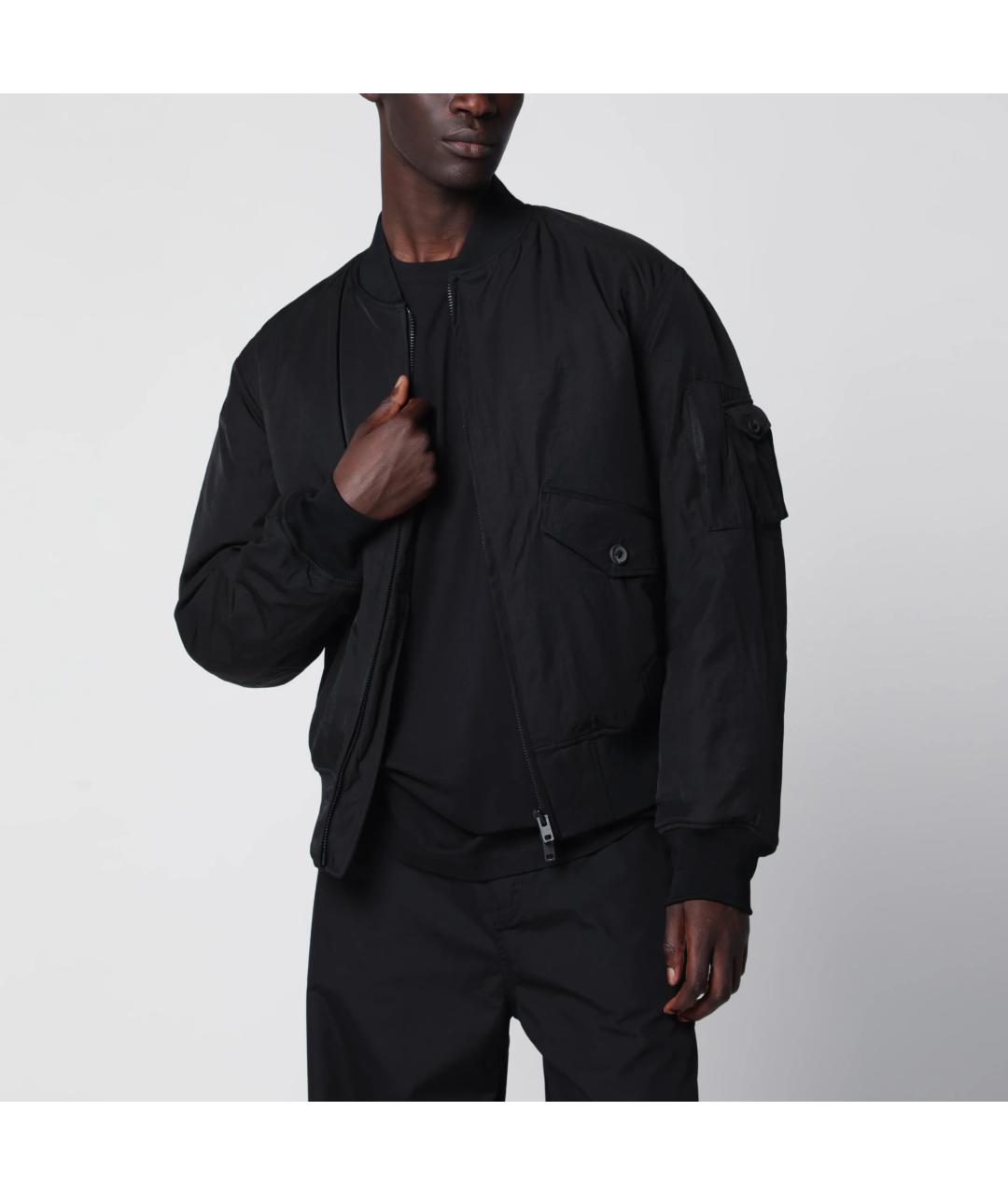 Y-3 Черная полиамидовая куртка, фото 3