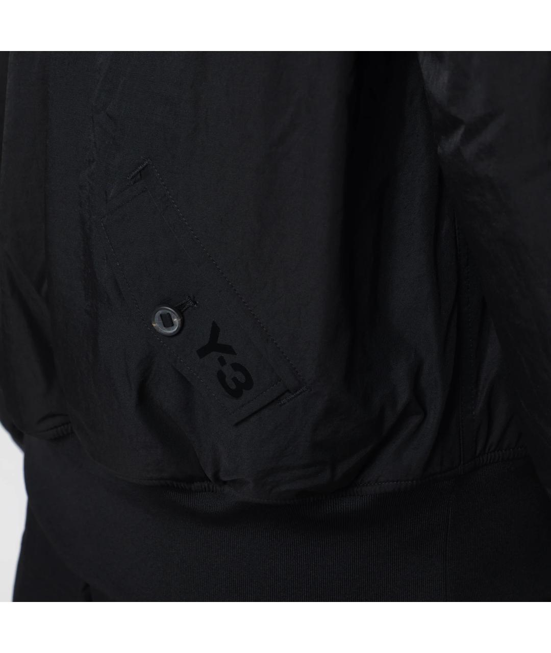 Y-3 Черная полиамидовая куртка, фото 2