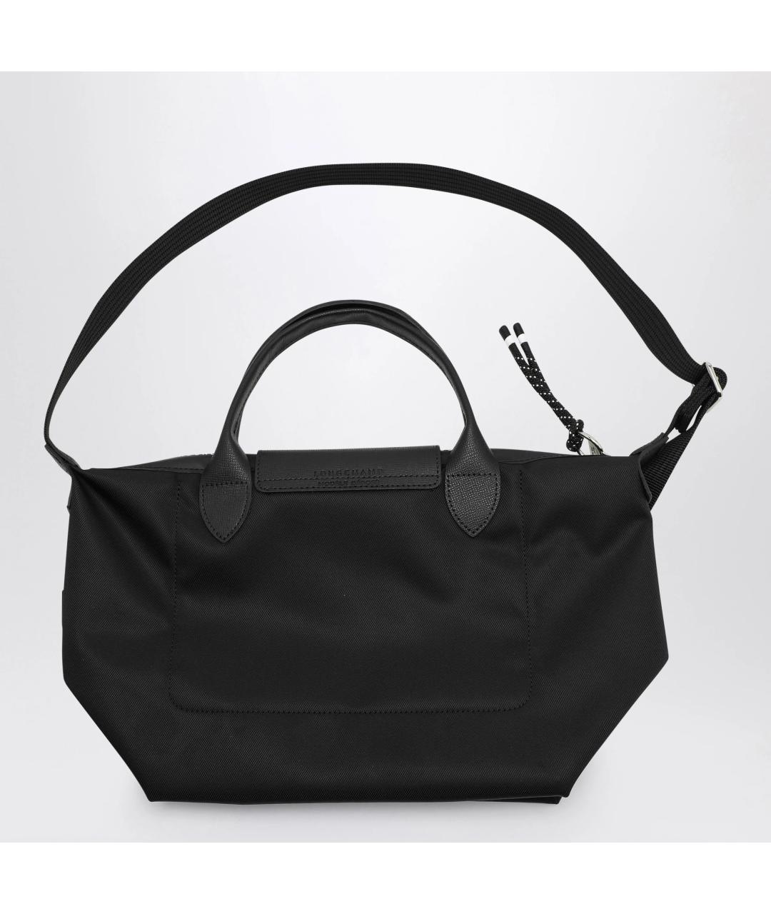 LONGCHAMP Черная нейлоновая сумка тоут, фото 2