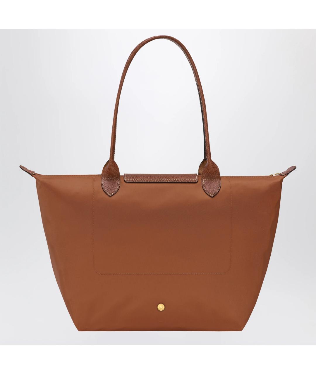 LONGCHAMP Коричневая нейлоновая сумка тоут, фото 2