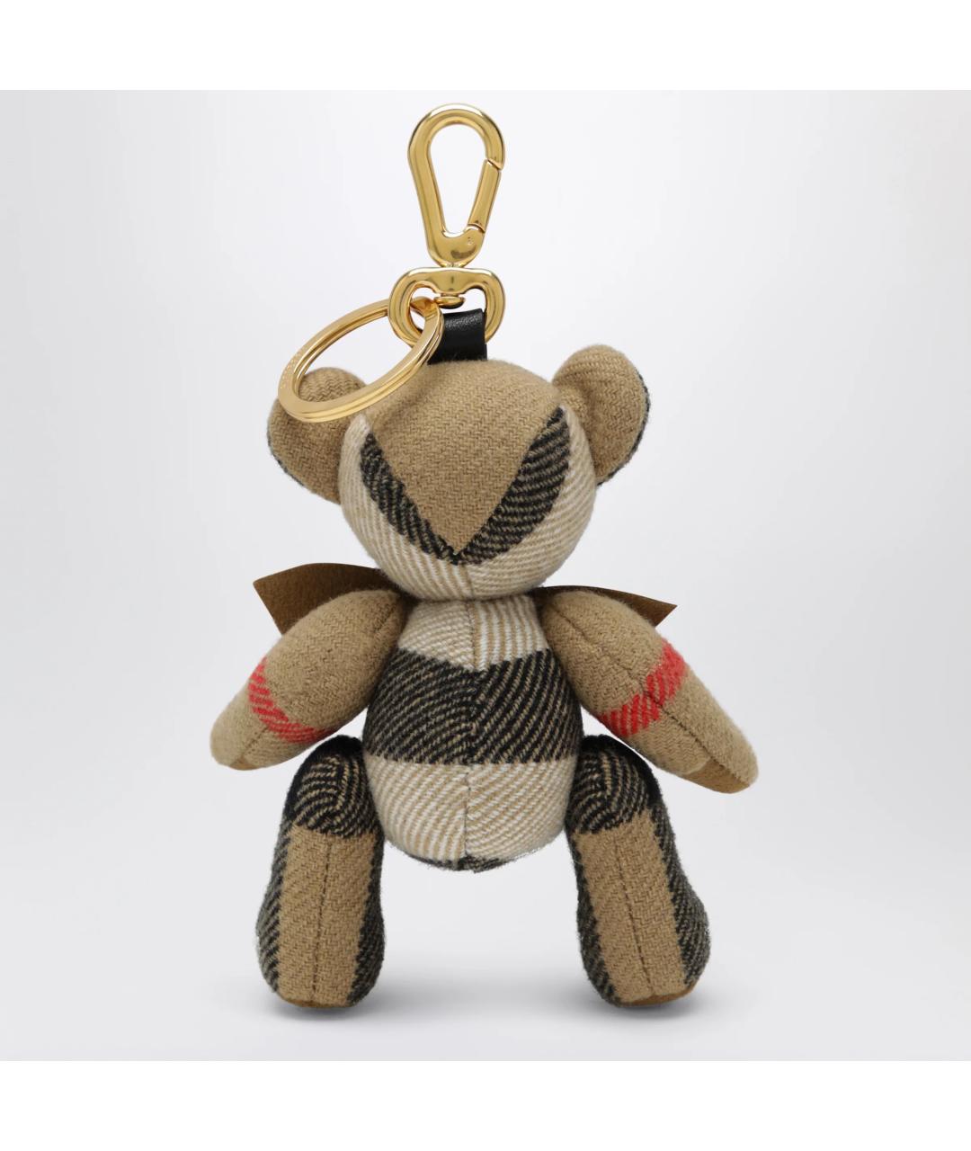 BURBERRY Бежевый брелок, фото 2
