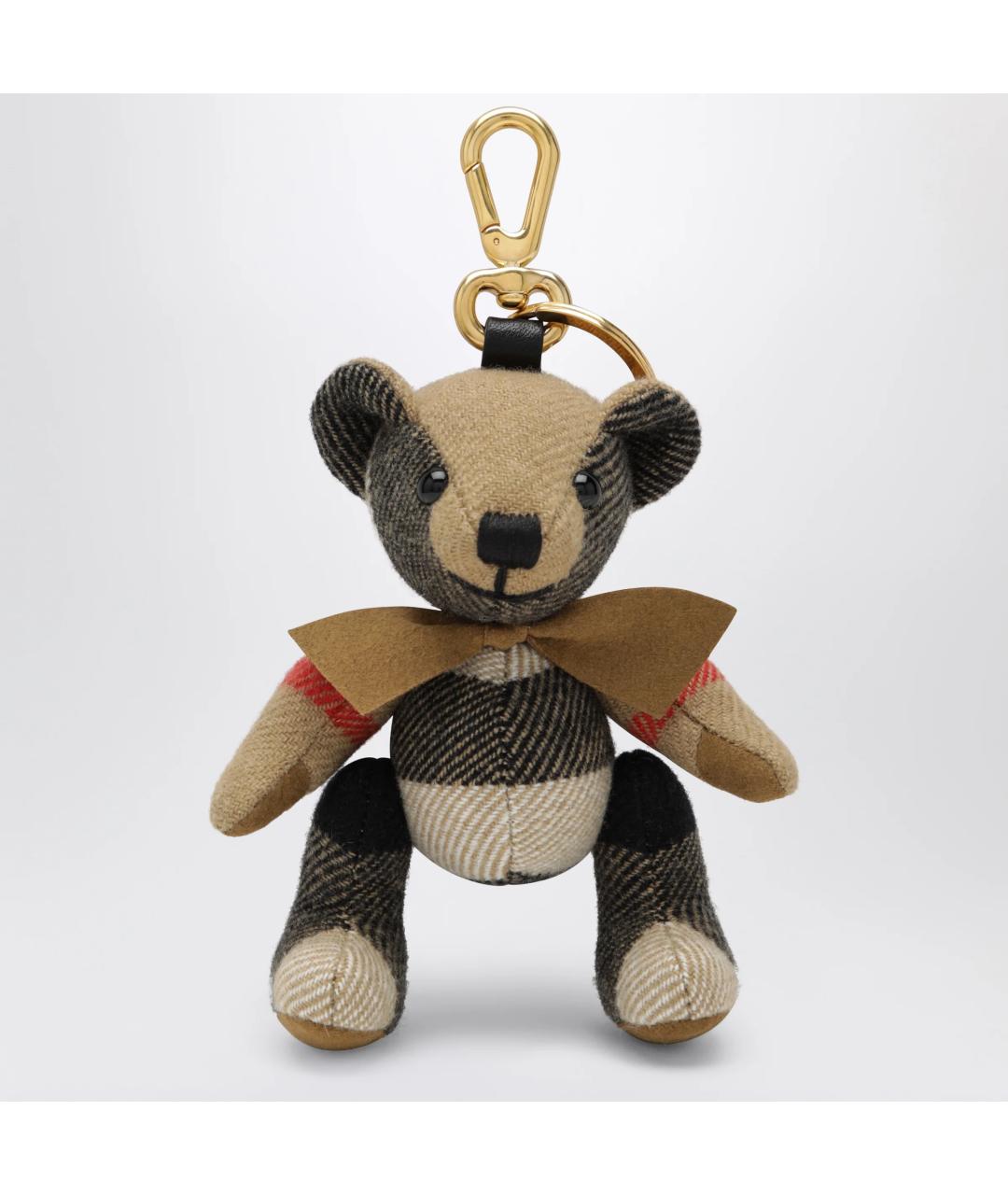 BURBERRY Бежевый брелок, фото 3