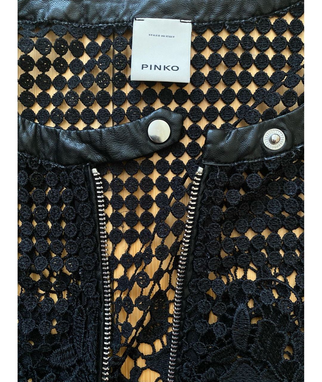 PINKO Черный кружевной жакет/пиджак, фото 3