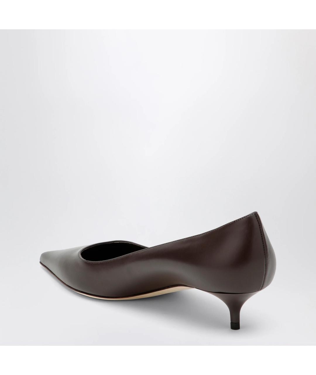 JIMMY CHOO Коричневые кожаные туфли, фото 2