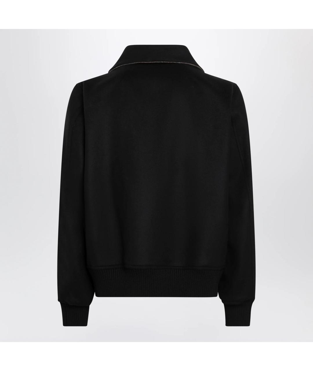 RICK OWENS Черная шерстяная куртка, фото 2