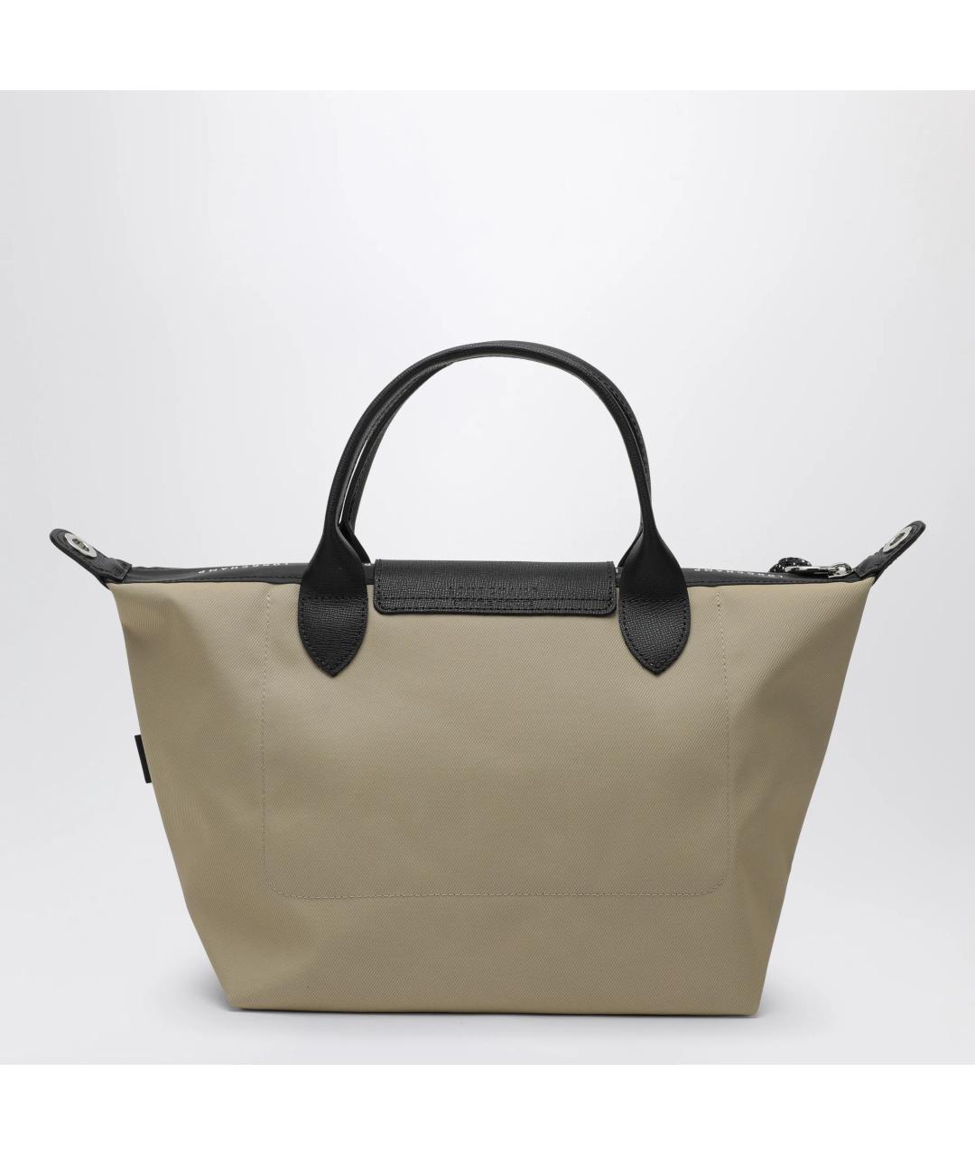 LONGCHAMP Бежевая нейлоновая сумка тоут, фото 2