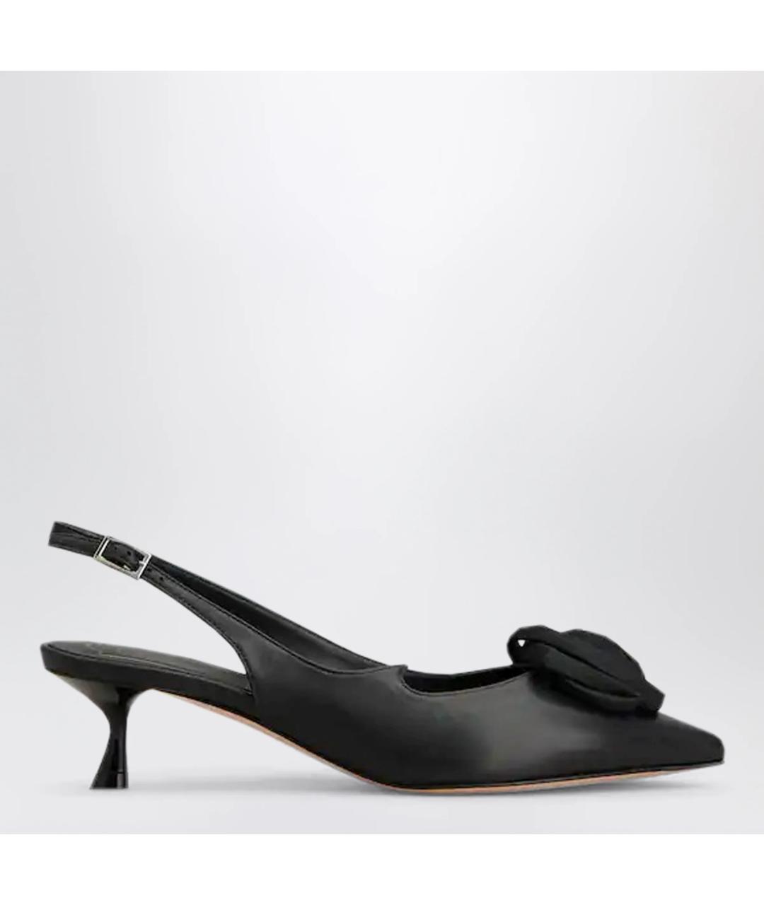 ROGER VIVIER Черные кожаные туфли, фото 3