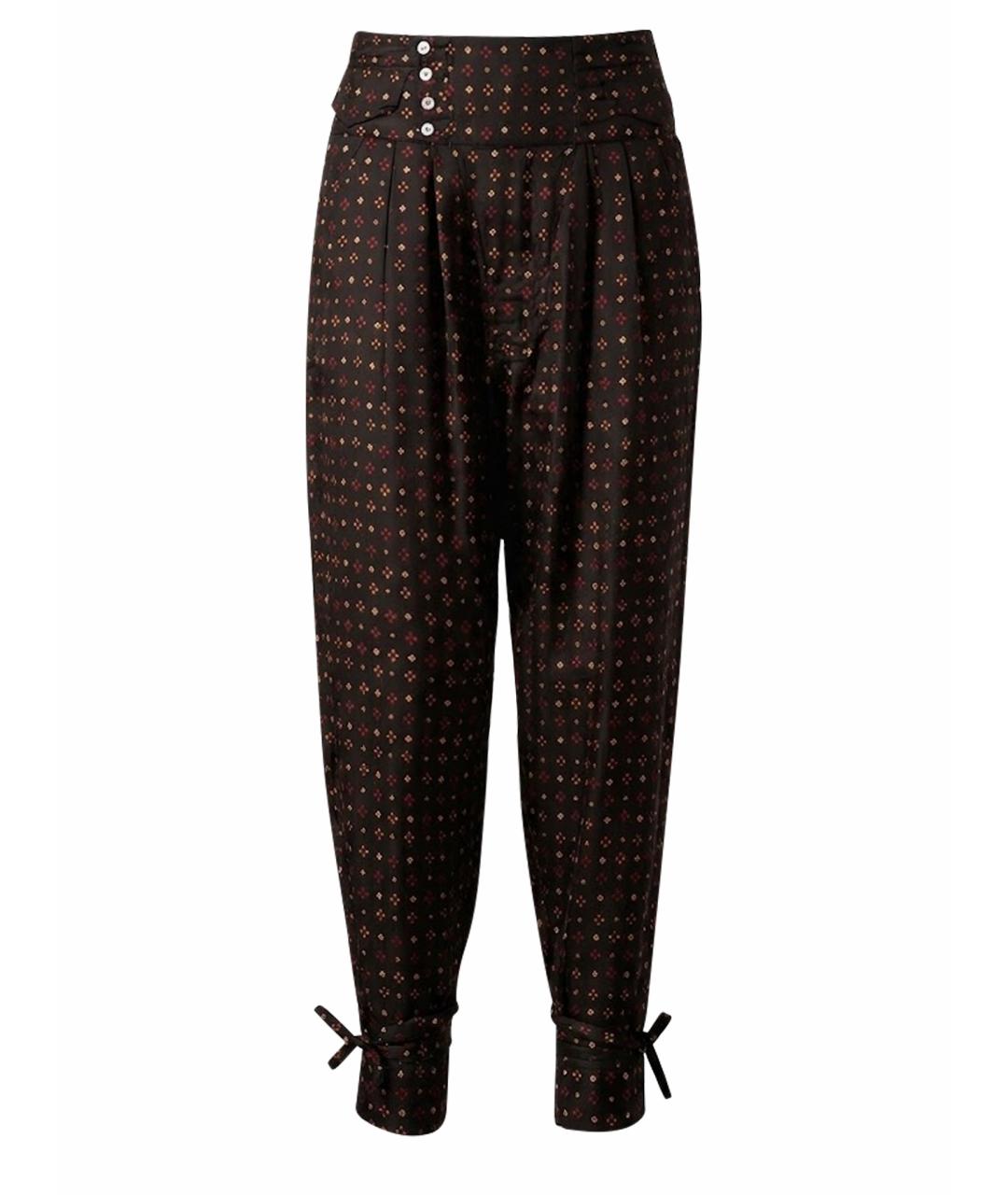 ISABEL MARANT Шелковые брюки широкие, фото 1