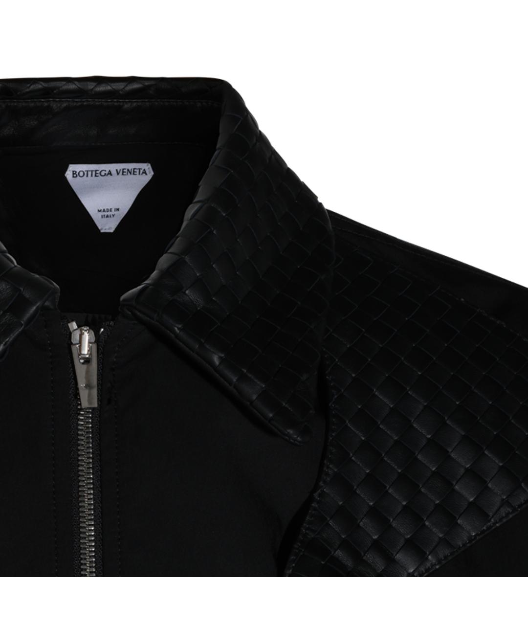 BOTTEGA VENETA Черная льняная рубашка, фото 3