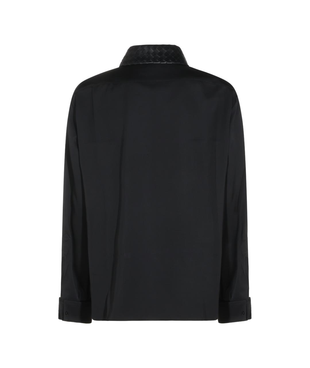 BOTTEGA VENETA Черная льняная рубашка, фото 2