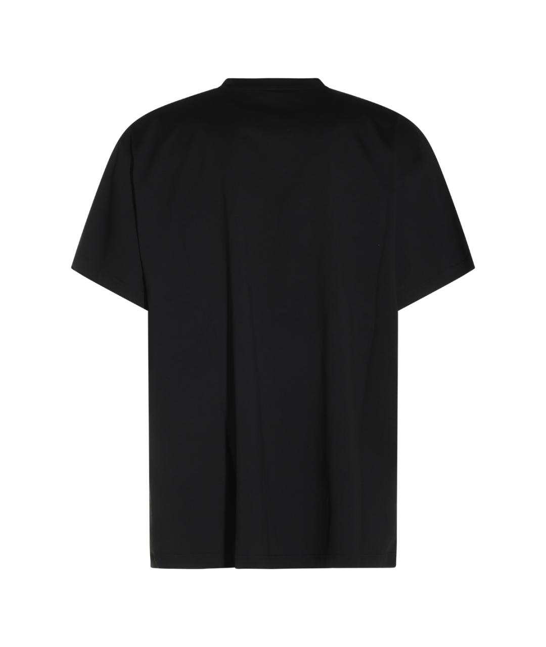 BALENCIAGA Мульти хлопковая футболка, фото 2