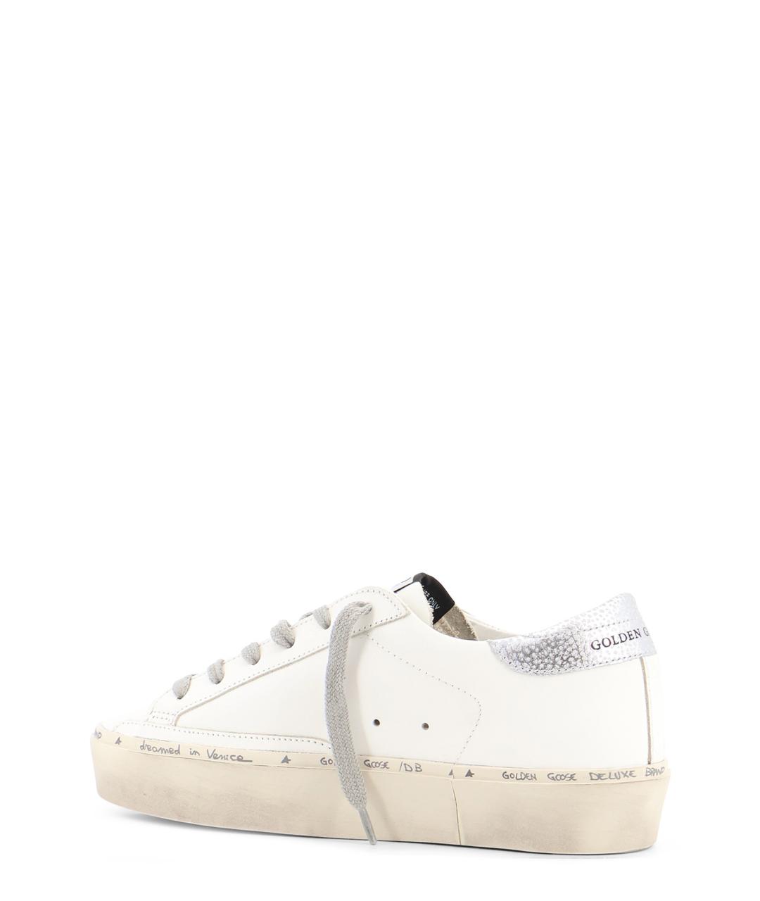 GOLDEN GOOSE Белые кожаные кеды, фото 3