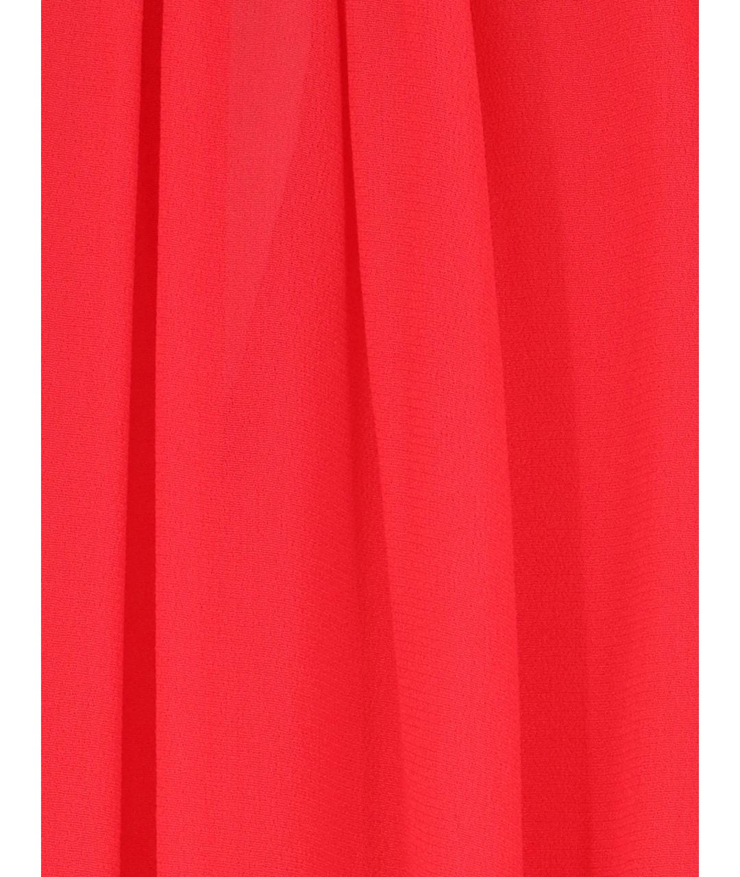 ELISABETTA FRANCHI Красное вискозное боди, фото 3