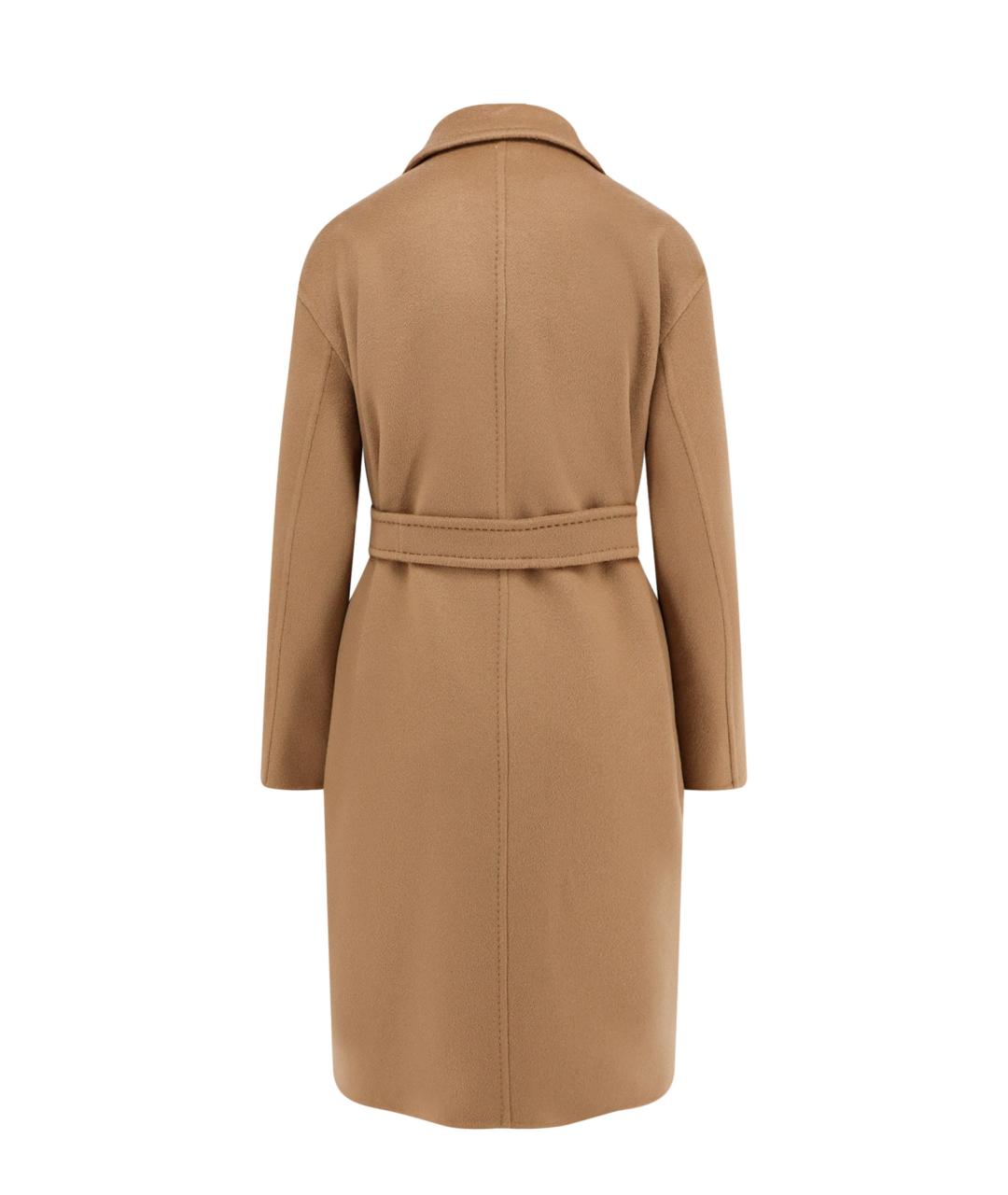 MAX MARA Бежевое кашемировое пальто, фото 2