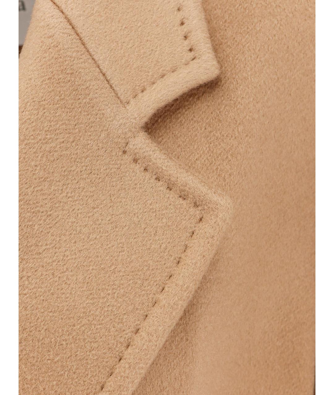 MAX MARA Бежевое кашемировое пальто, фото 3
