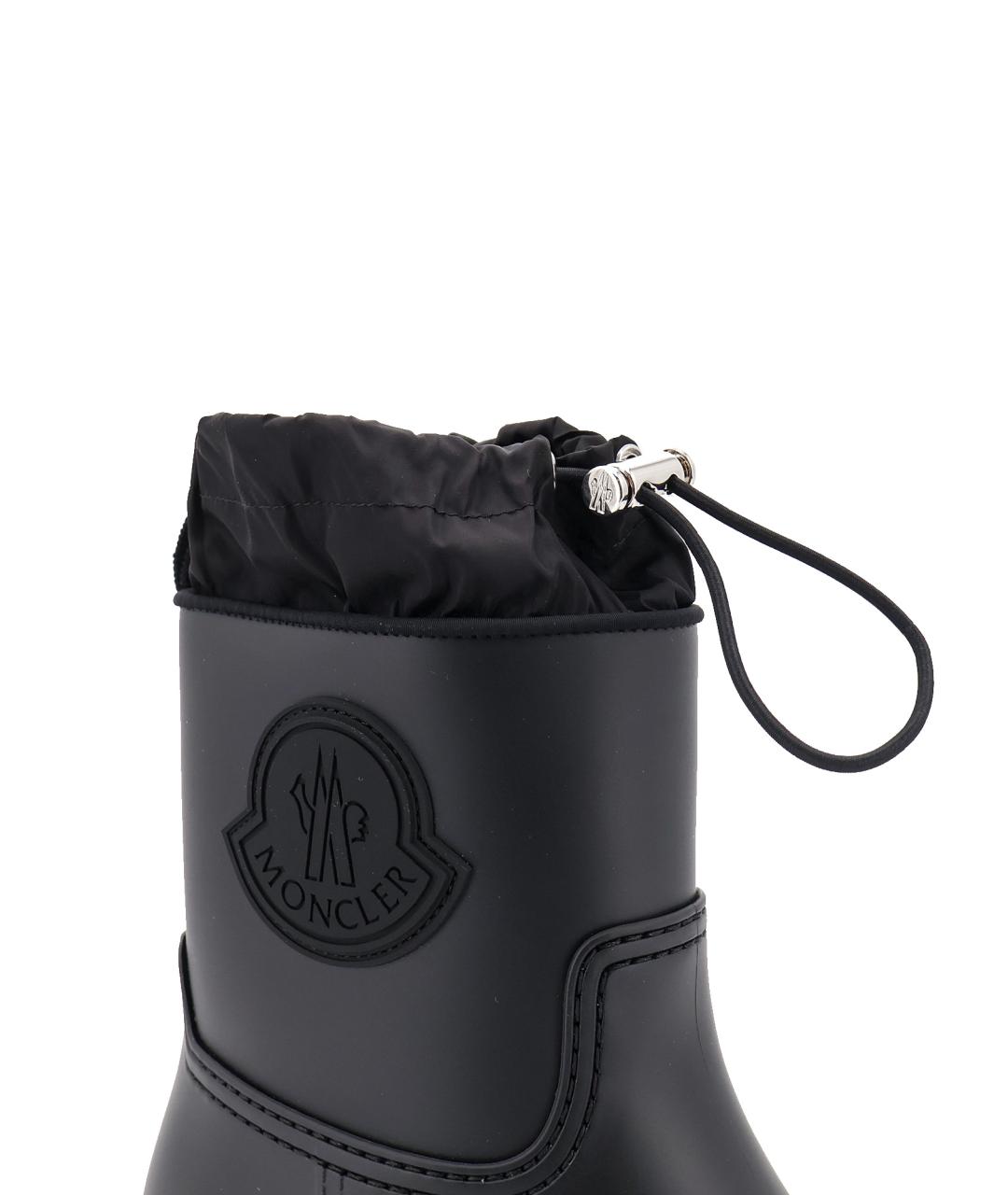 MONCLER Черные сапоги, фото 5